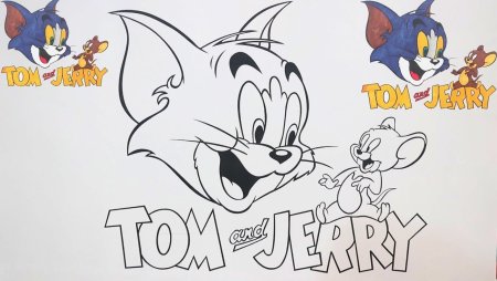Том и Джерри для рисования