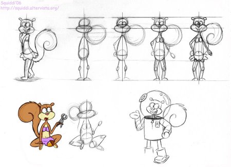 Персонажи которых легко нарисовать