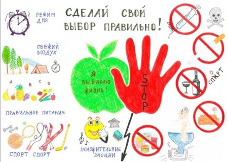 Плакат на тему здоровый образ жизни