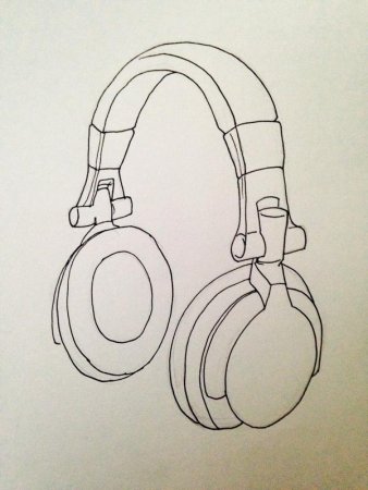 Уроки рисование наушники