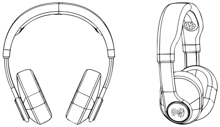 Чел в наушниках нарисованный