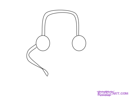 Наушники скетч