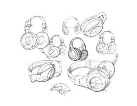 Эскиз наушников