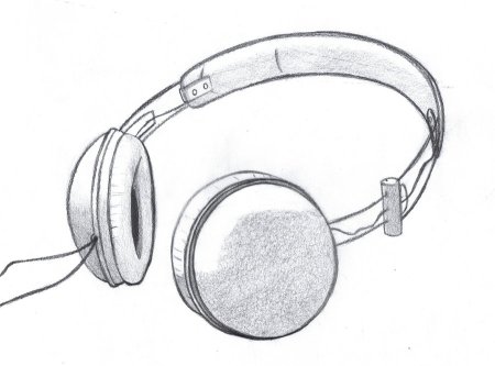 Наушники эскиз