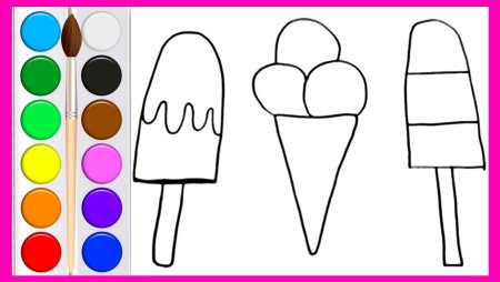 Рисование мороженое в старшей группе