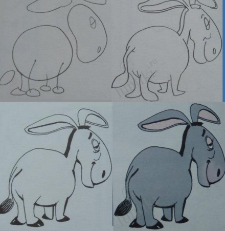 Ослик для рисования
