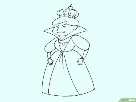 Нарисовать королеву