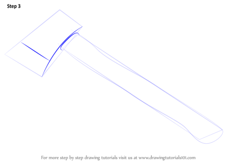 Сломанный топор рисунок