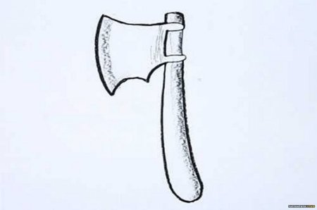 Рисунки для срисовки на топор