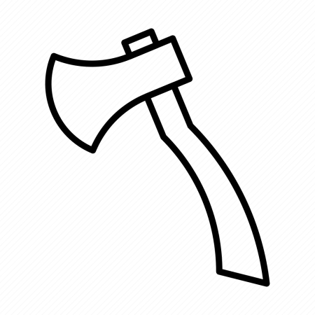 Топор раскраска для детей