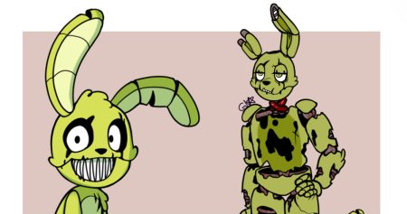 Синди и СПРИНГТРАП ФНАФ