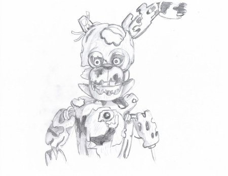 Фредди ФНАФ 6 рисунки