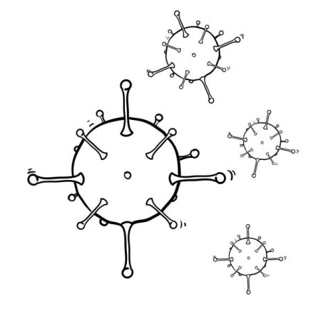 Рисунок рисунок коронавируса