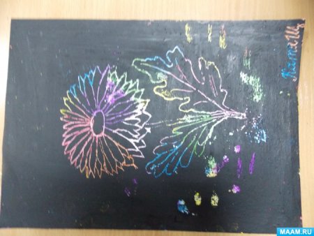 Нетрадиционные техники рисования процарапывание