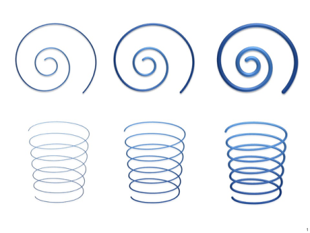 Спираль рисунок карандашом