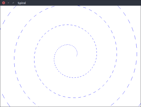 Обведи спираль