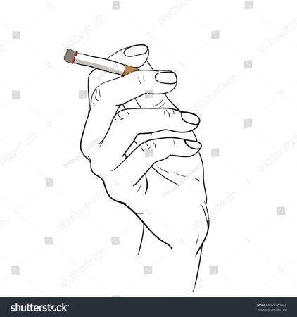 Сигарета эскиз