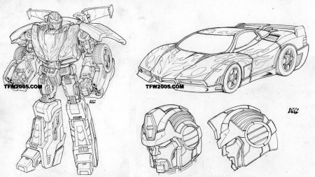 Чертежи трансформер Bumblebee