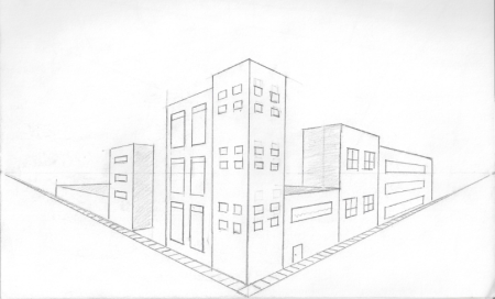 Угловаы перспектиаа улиц