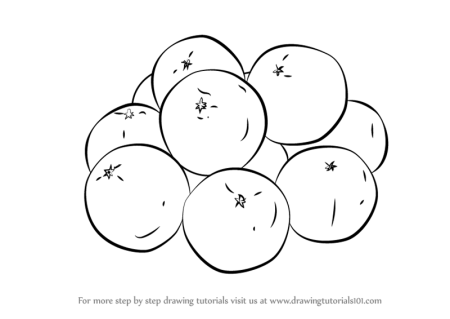 Annoying Orange how to do draw Step by Step