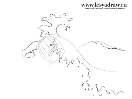 Сказка о царе Салтане рисунок трафарет