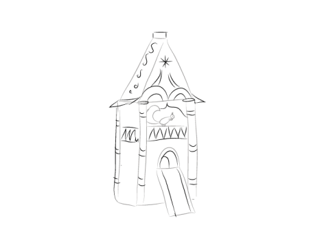 Сказка о царе Салтане рисунок карандашом