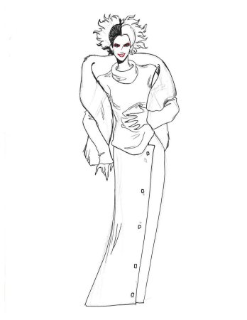 Эмма Стоун Круэлла Девиль