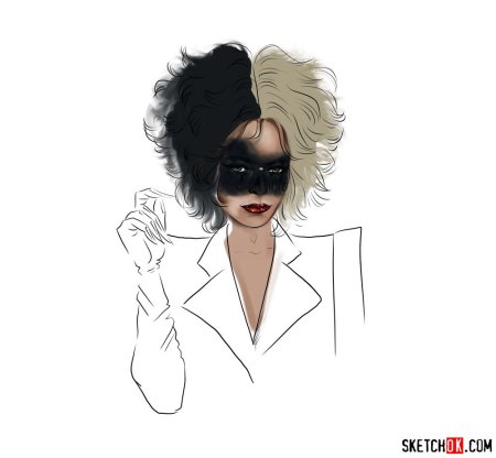 Круэлла Девиль арт