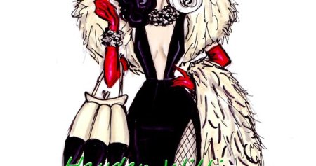 Надпись Круэлла де Виль