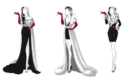 Круэлла Девиль надпись