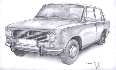 Эскиз ВАЗ 2101