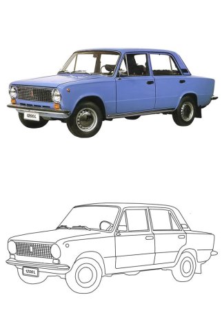 ВАЗ 2101 сбоку