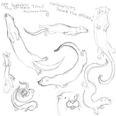 Европейская норка для срисовки