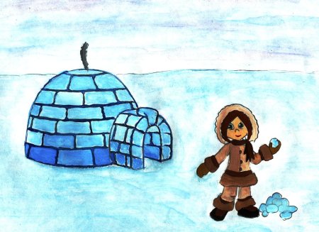 Иглу карандашом