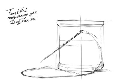 Иглу рисунок для детей с пингвином