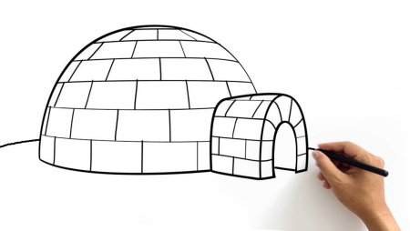 Иглу дом эскимоса для детей