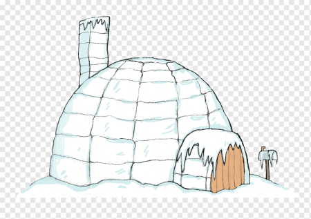 Ледяной домик для детей