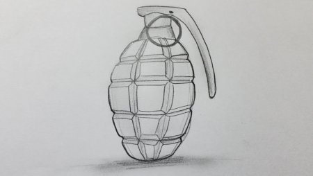 Рисунок гранаты