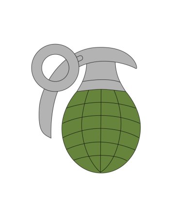 Граната карандашом