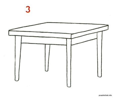 Парта раскраска