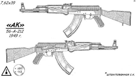 АК 47 КС го чертеж