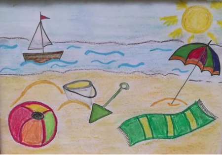 Рисунок на тему лето