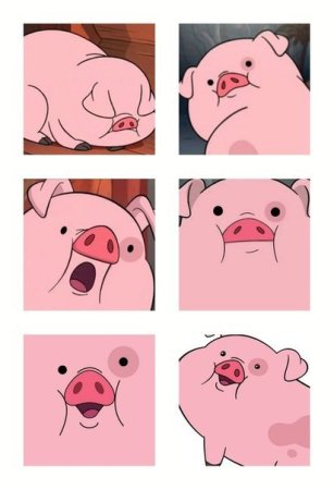 Свинка Пухля из Гравити Фолз