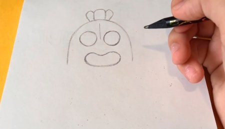 Легкий рисунок спайка