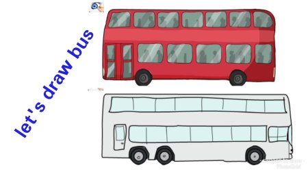 Автобус рисунок поэтапно (48 фото)