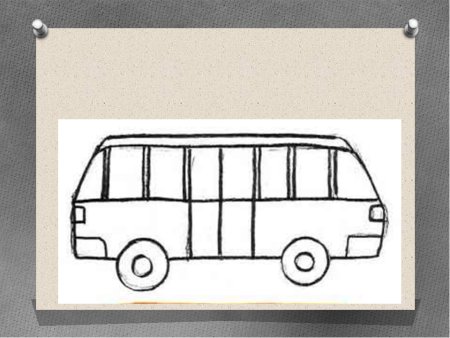 Рисование автобус старшаягрупа