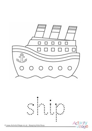 Как нарисовать корабль спереди