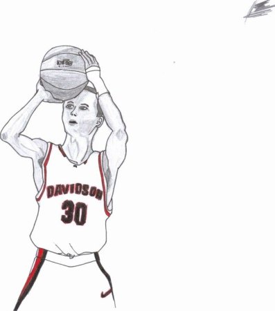 Баскетболист рисунок поэтапно (49 фото)
