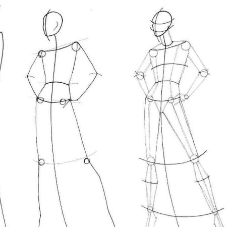 Фэшн иллюстрации для начинающих