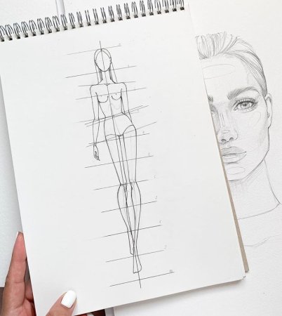 Фэшн иллюстрации для начинающих